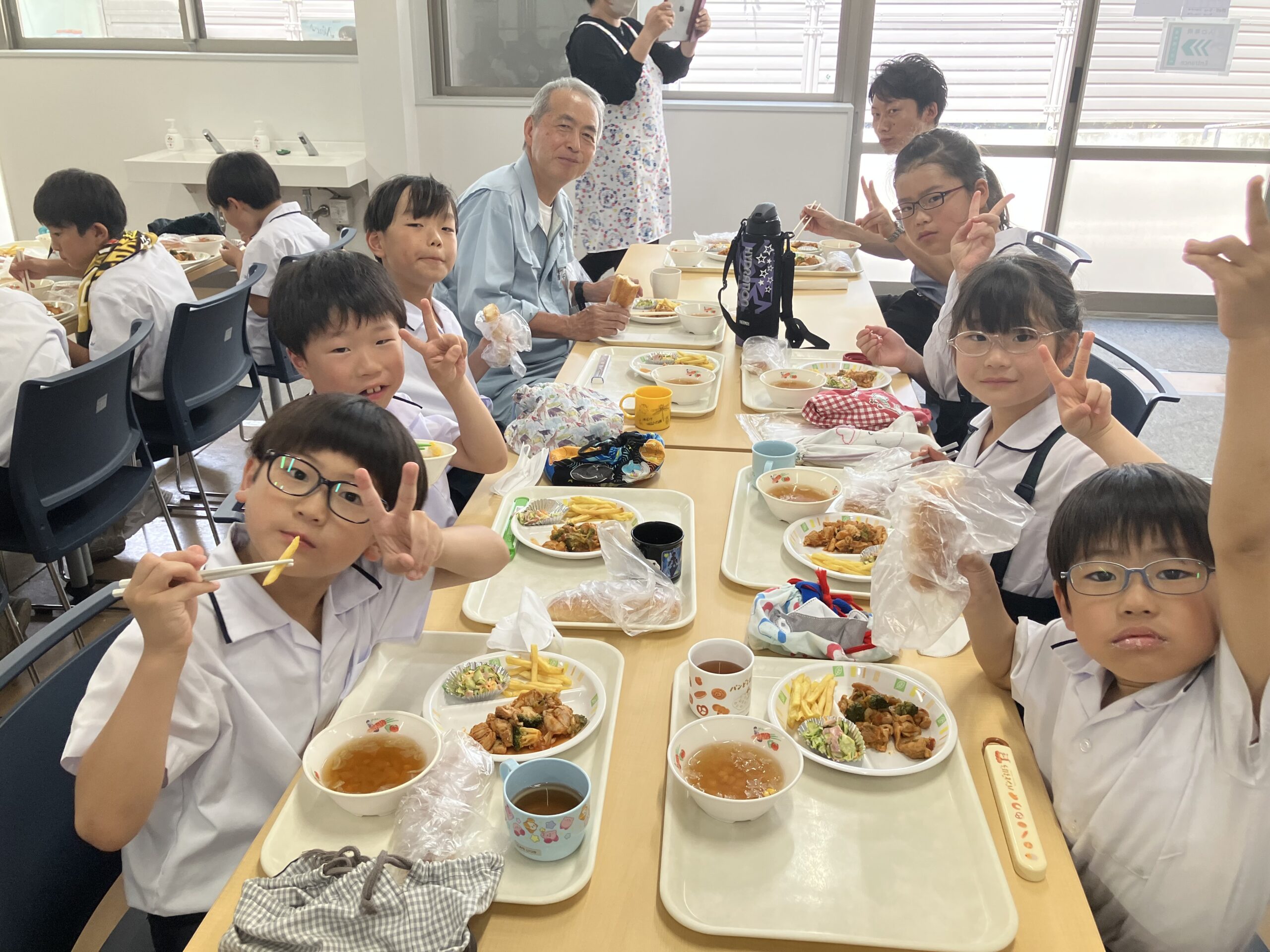一斉給食