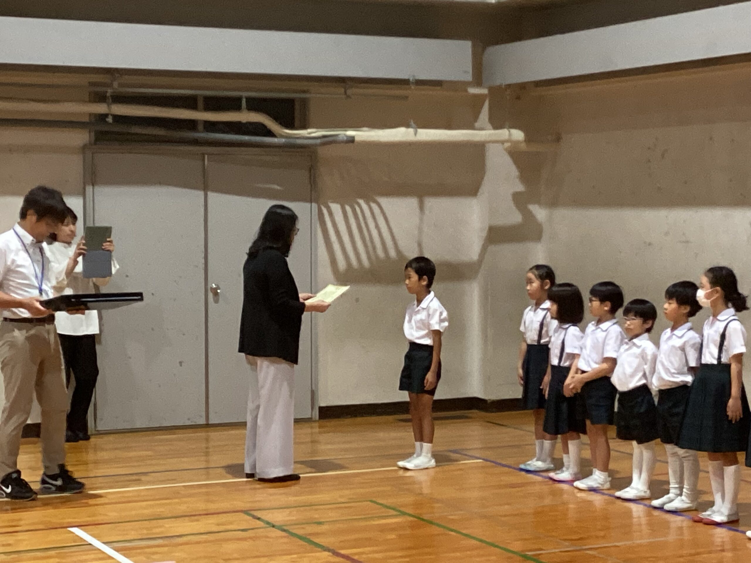 1学期終業式